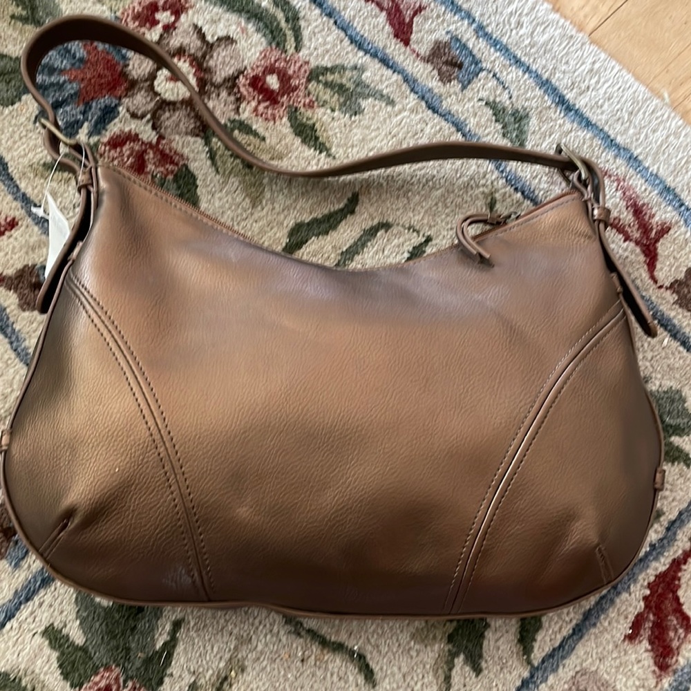 Copper color new with tags zip top